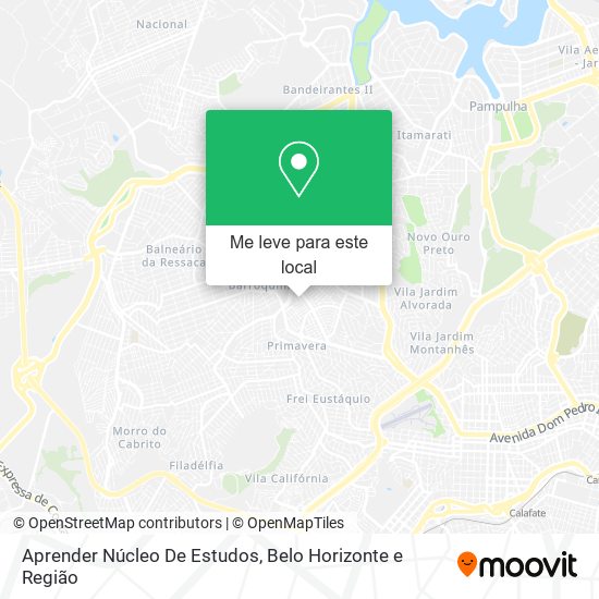 Aprender Núcleo De Estudos mapa