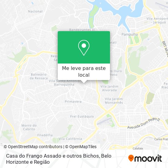 Casa do Frango Assado e outros Bichos mapa