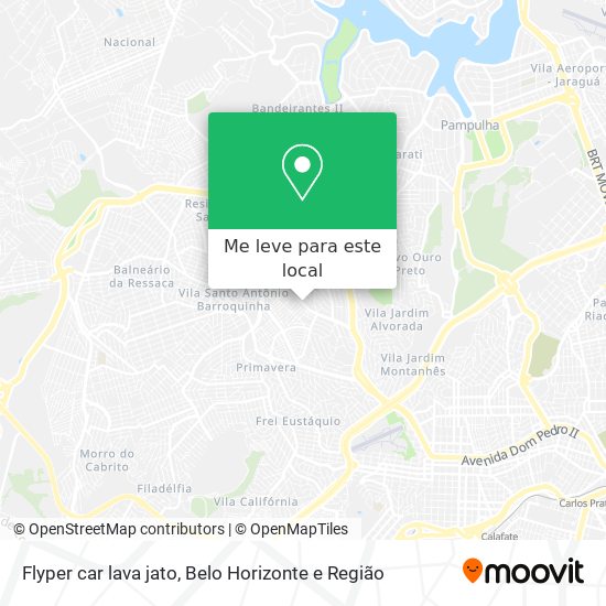 Flyper car lava jato mapa