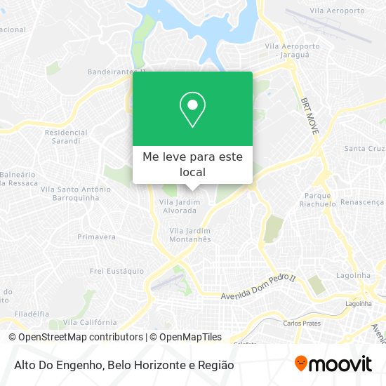 Alto Do Engenho mapa
