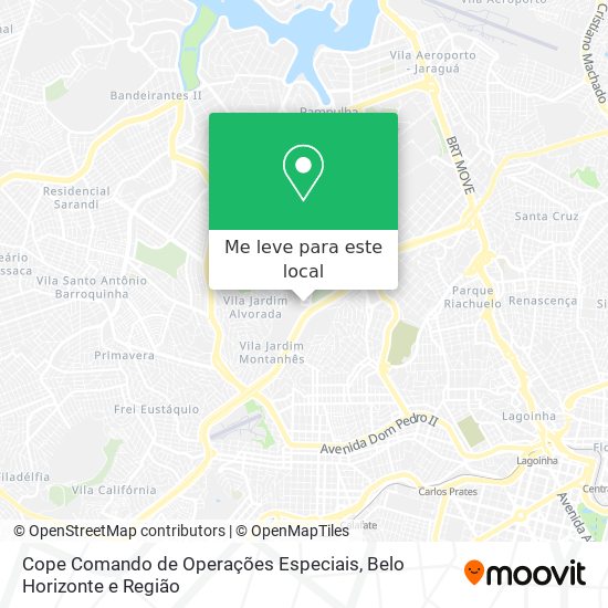 Cope Comando de Operações Especiais mapa