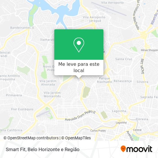 Smart Fit mapa