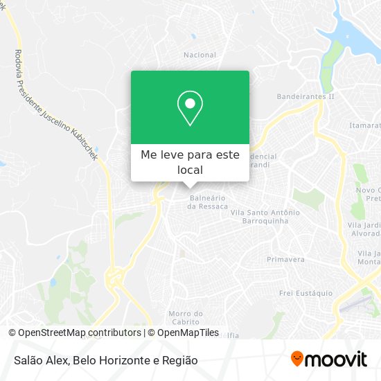 Salão Alex mapa