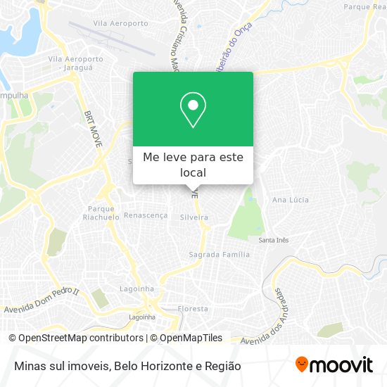Minas sul imoveis mapa