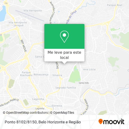 Ponto 8102/8150 mapa