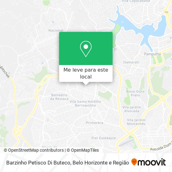 Barzinho Petisco Di Buteco mapa