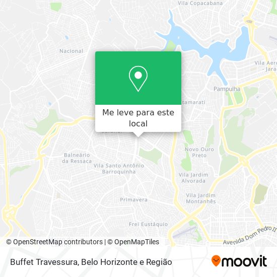 Buffet Travessura mapa