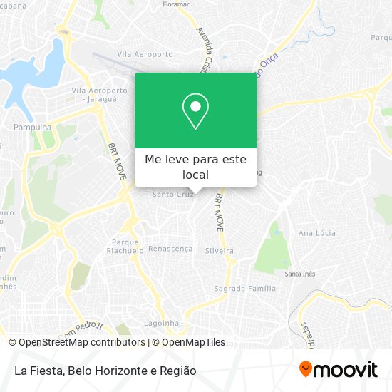 La Fiesta mapa