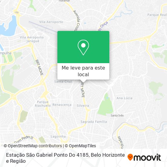 Estação São Gabriel  Ponto Do 4185 mapa