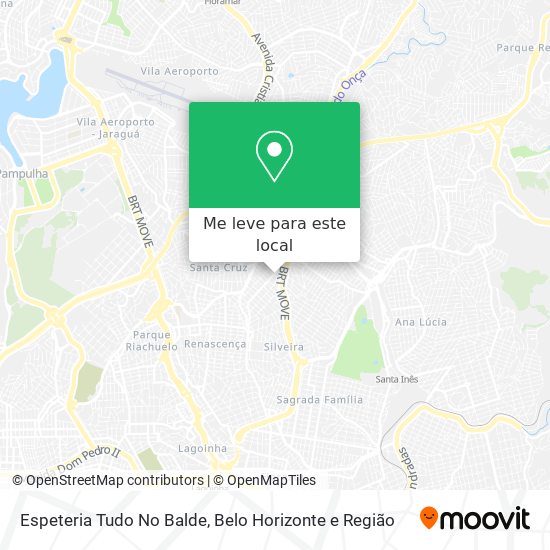 Espeteria Tudo No Balde mapa