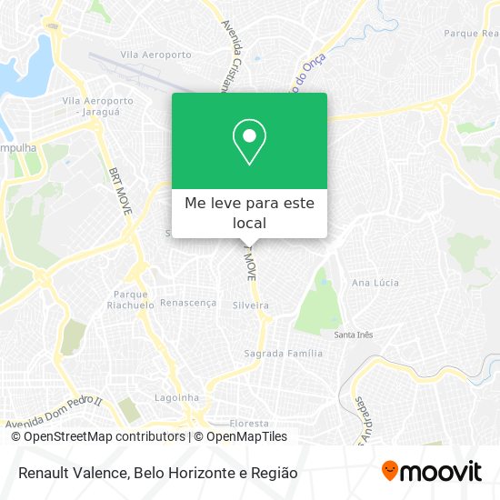 Renault Valence mapa