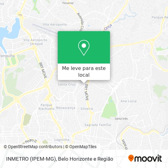 INMETRO (IPEM-MG) mapa