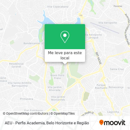 AEU - Perfis Academia mapa