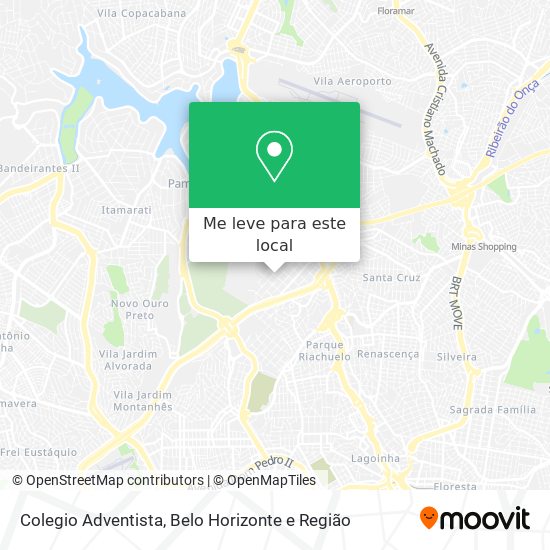 Colegio Adventista mapa