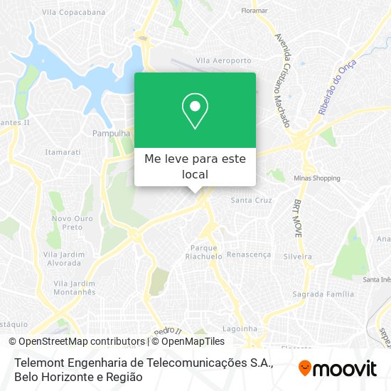 Telemont Engenharia de Telecomunicações S.A. mapa