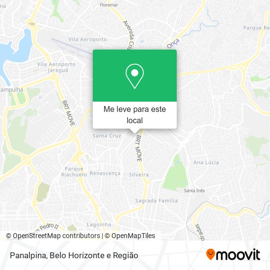 Panalpina mapa