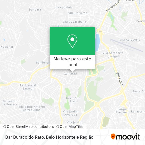 Bar Buraco do Rato mapa