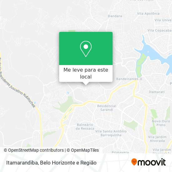 Itamarandiba mapa