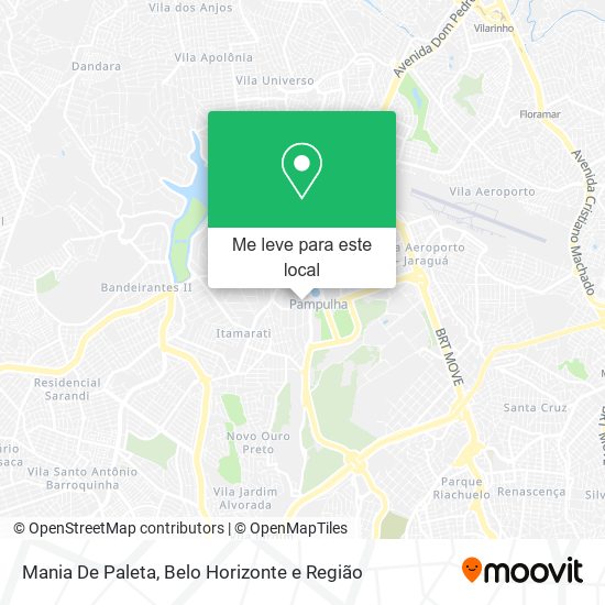 Mania De Paleta mapa