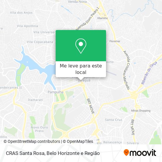 CRAS Santa Rosa mapa