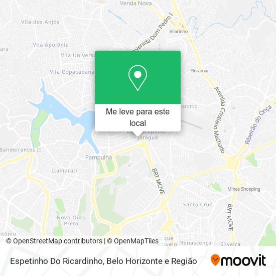 Espetinho Do Ricardinho mapa