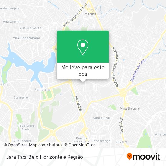 Jara Taxi mapa