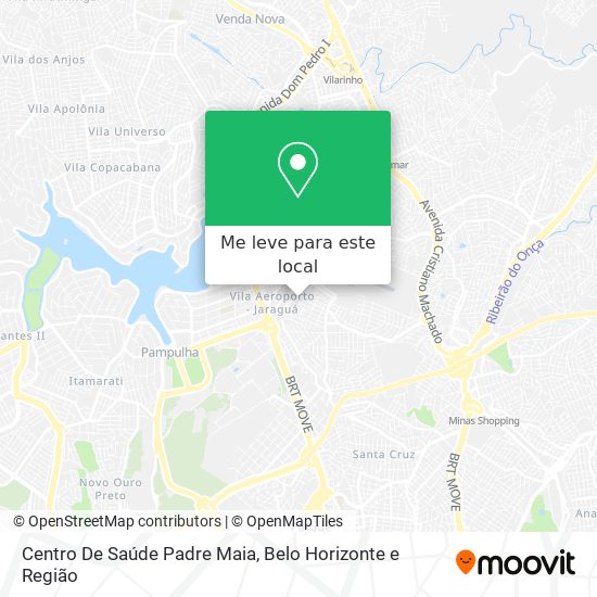 Centro De Saúde Padre Maia mapa