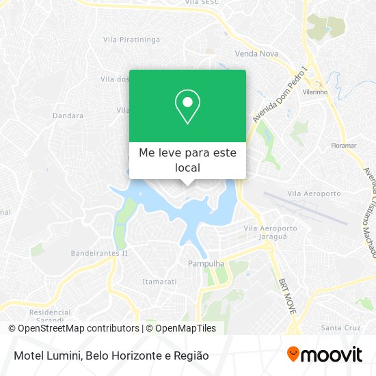 Motel Lumini mapa