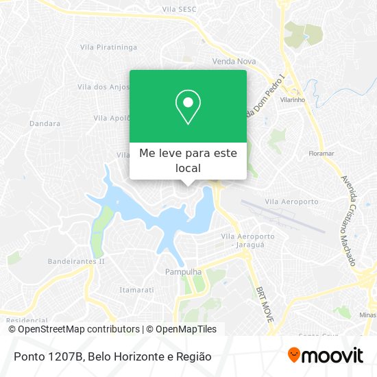 Ponto 1207B mapa