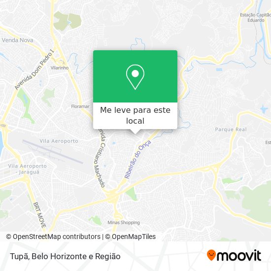 Tupã mapa