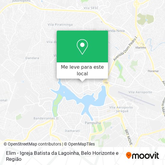 Elim - Igreja Batista da Lagoinha mapa