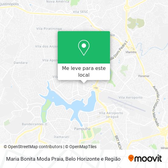 Maria Bonita Moda Praia mapa