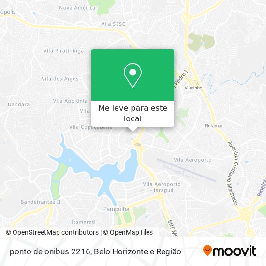 ponto de onibus 2216 mapa