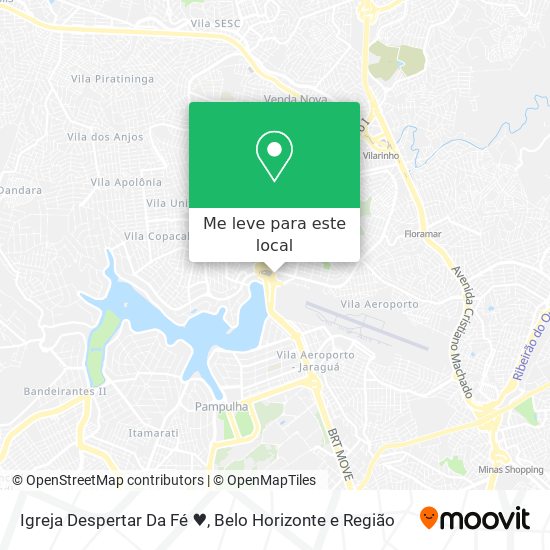 Igreja Despertar Da Fé ♥ mapa