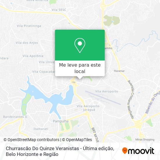 Churrascão Do Quinze Veranistas - Última edição mapa