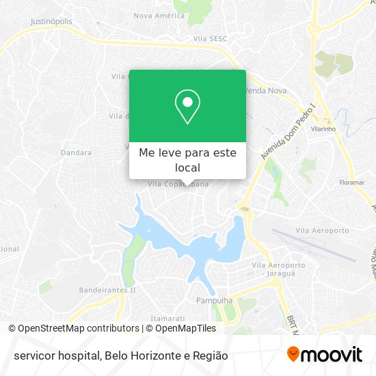 servicor hospital mapa