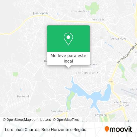Lurdinha's Churros mapa