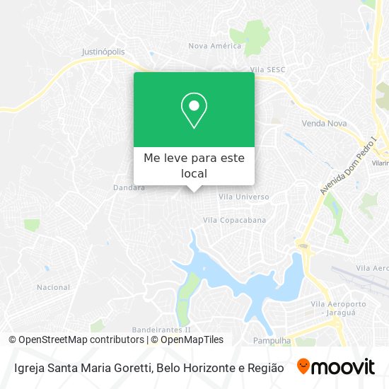 Igreja Santa Maria Goretti mapa