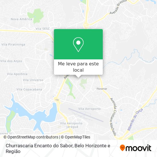 Churrascaria Encanto do Sabor mapa