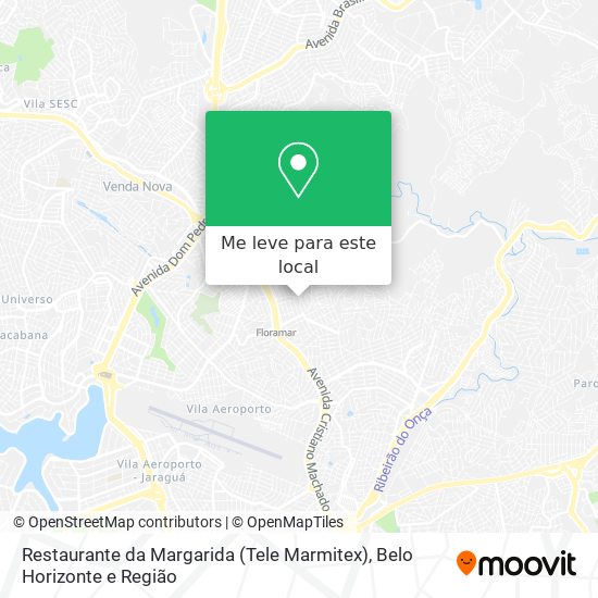 Restaurante da Margarida (Tele Marmitex) mapa