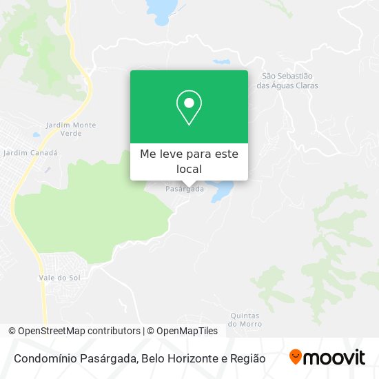 Condomínio Pasárgada mapa