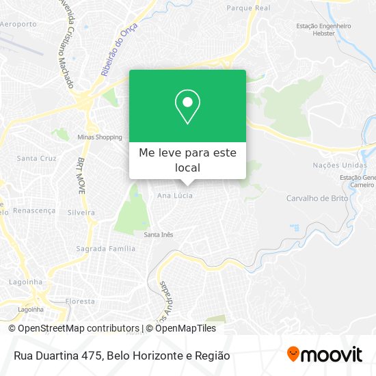 Rua Duartina 475 mapa
