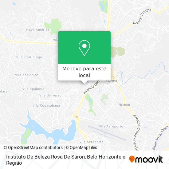 Instituto De Beleza Rosa De Saron mapa