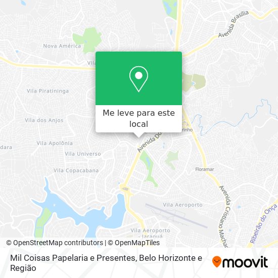 Mil Coisas Papelaria e Presentes mapa