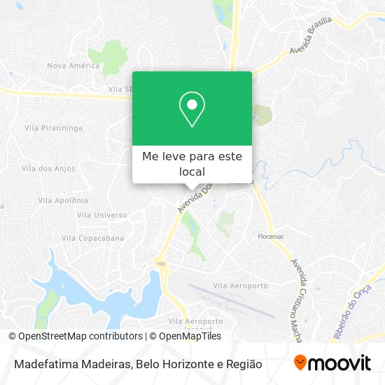 Madefatima Madeiras mapa