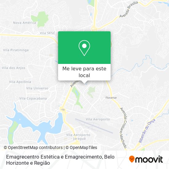 Emagrecentro Estética e Emagrecimento mapa