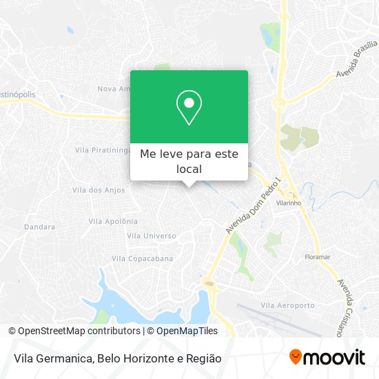 Vila Germanica mapa