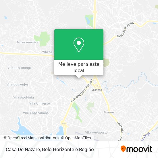 Casa De Nazaré mapa