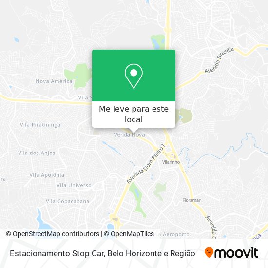 Estacionamento Stop Car mapa