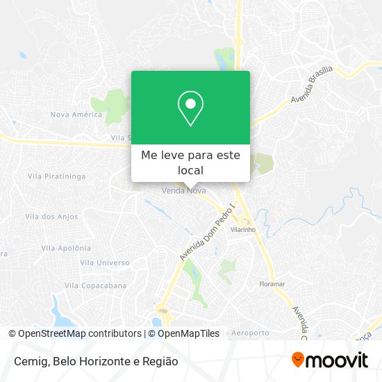 Cemig mapa
